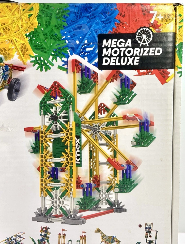 K'NEX Mega Motorized Deluxe Building Set Steamagination (967 Pieces/100 Builds) - Image 2 of 4