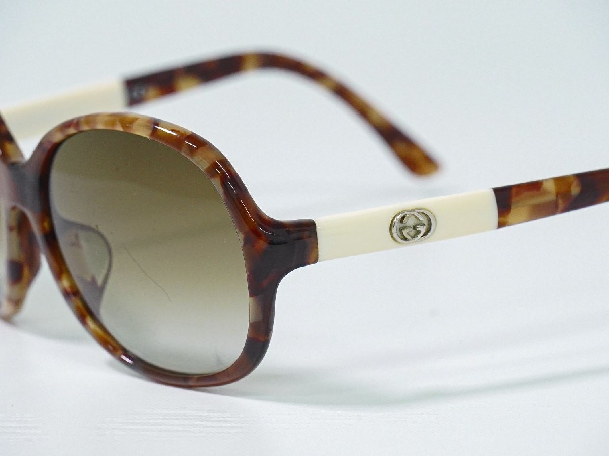 GUCCI Interlocking G Tortoiseshell Sunglasses Pla… - image 5