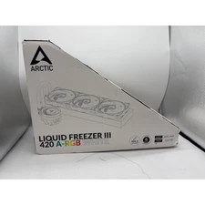 Arctic Liquid Freezer III 420 A RGB White All-in-One CPU Water Cooler LGA1700