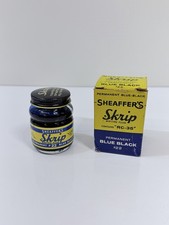SHEAFFER  S SKRIP INK 22 BLUE BLACK PERMANENT SHEAFFER NOS INK WELL BOTTLE