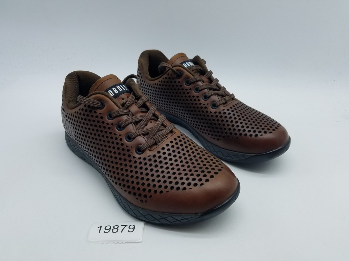 Nobull Perforated Leather Trainer Low Women display picture 2