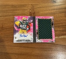 Marshawn Lloyd 2024 Topps Inception Pink /25 Auto RPA Patch Booklet Rookie NRMT+