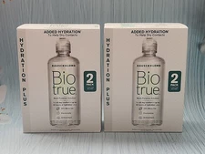 (Lot of 4 Bottles) Bausch + Lomb Biotrue Multi-Purpose Solution 10 oz Per Bottle