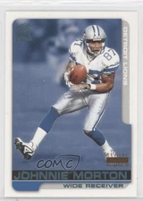 2000 Pacific Paramount Platinum Blue Missing Serial Number Johnnie Morton #84