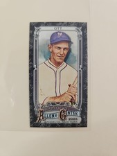 2025 TOPPS ALLEN & GINTER MEL OTT #317 HIGH NUMBER BASE SP NEW YORK GIANTS HOF
