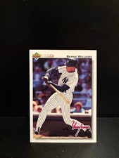 1992 Upper Deck  BERNIE WILLIAMS-NEW YORK YANKEES GREAT RC # 556 NICE!!!