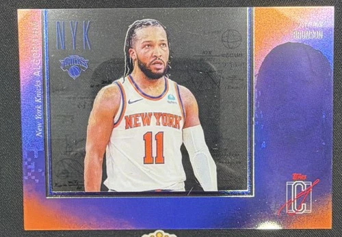 2025 Topps Signature Jalen Brunson Base (RAW)