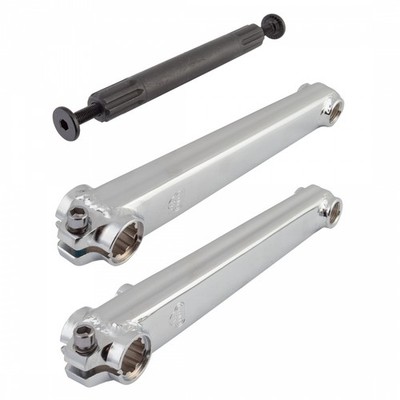 SE Bikes V-Ridge 180mm BMX Crank Arms with 4130 Chromoly Tubular Design & BB