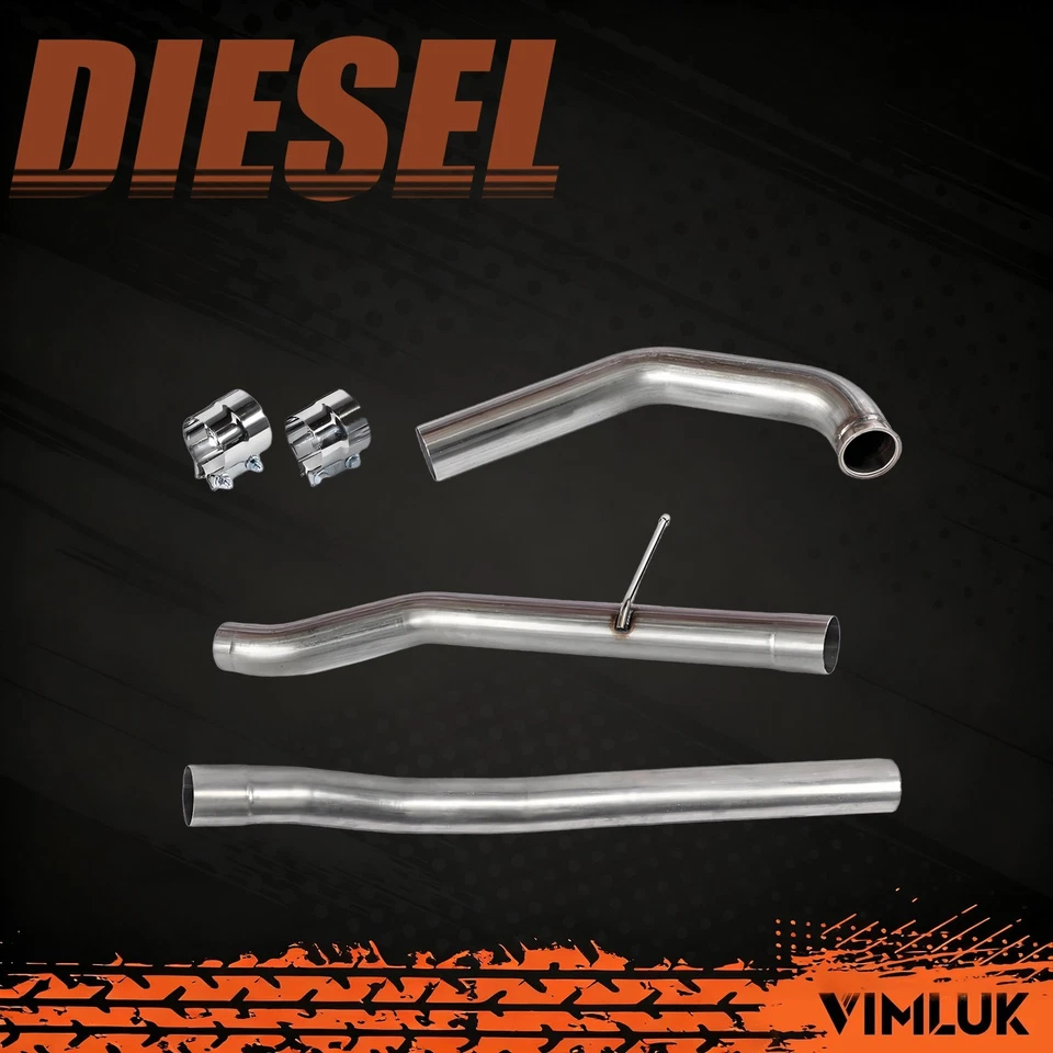 2014-2018 Jeep Grand Cherokee 3.0L Ecodiesel Exhaust Pipe Installation Kit Foto 3 de 3