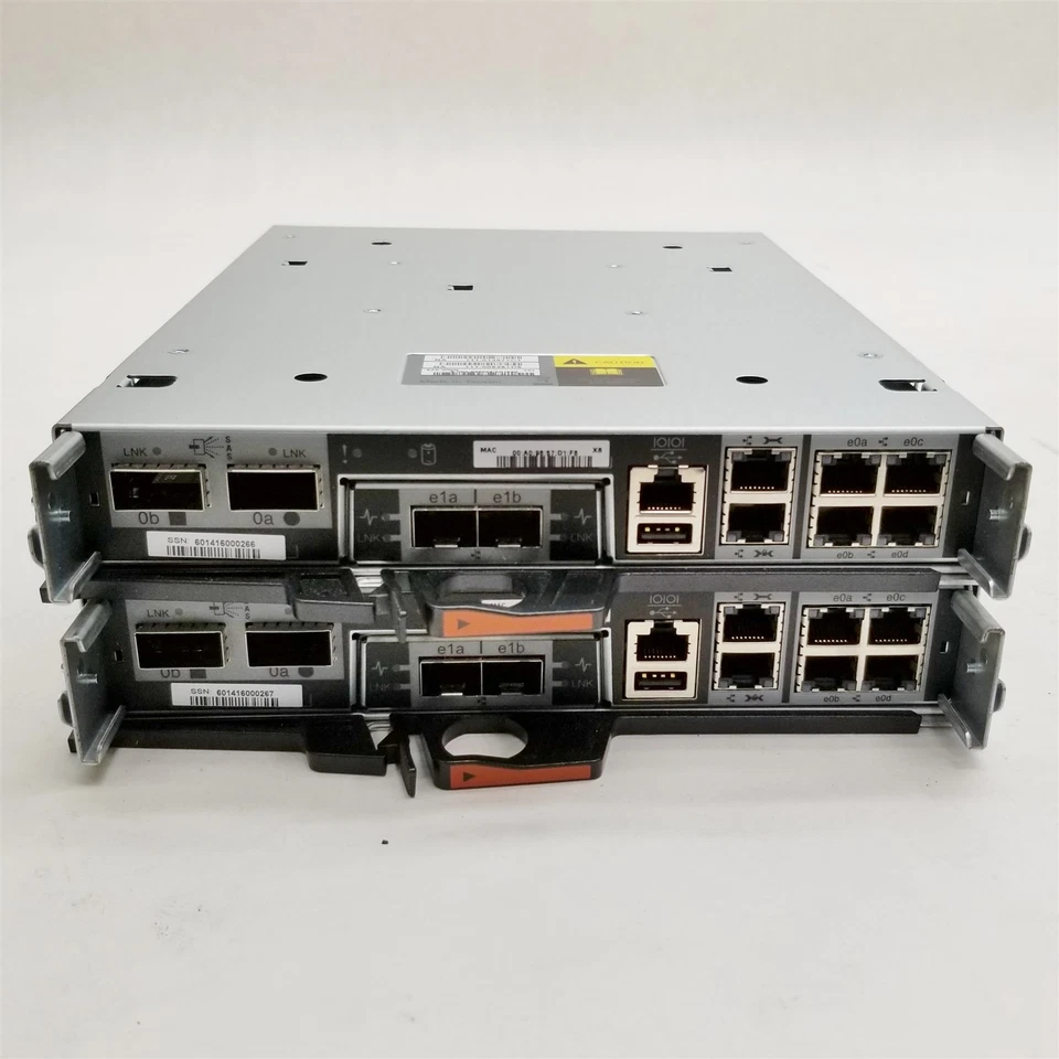 NetApp 111-01287+C1 Disk Array Controller Module (FAS22X0) 111-00846+D6 Lote de 2 Foto 3 de 4