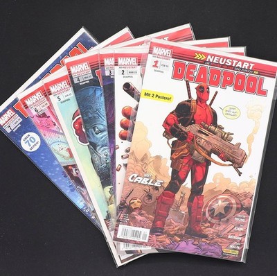 DEADPOOL NEUSTART Marvel Superhelden SC Comic Heft Panini Verlag Auswahl Nr. 1 -