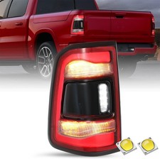 Led Tail Light Assembly Compatible With 2019-2024 Dodge Ram 1500 With Blind Spot
