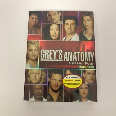 Grey's Anatomy Season Four Expanded Edition DVD Box Set Brand New Sealed