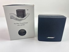 Bose Single Cube Speaker Black - Lifestyle Acoustimass Array - OPEN BOX