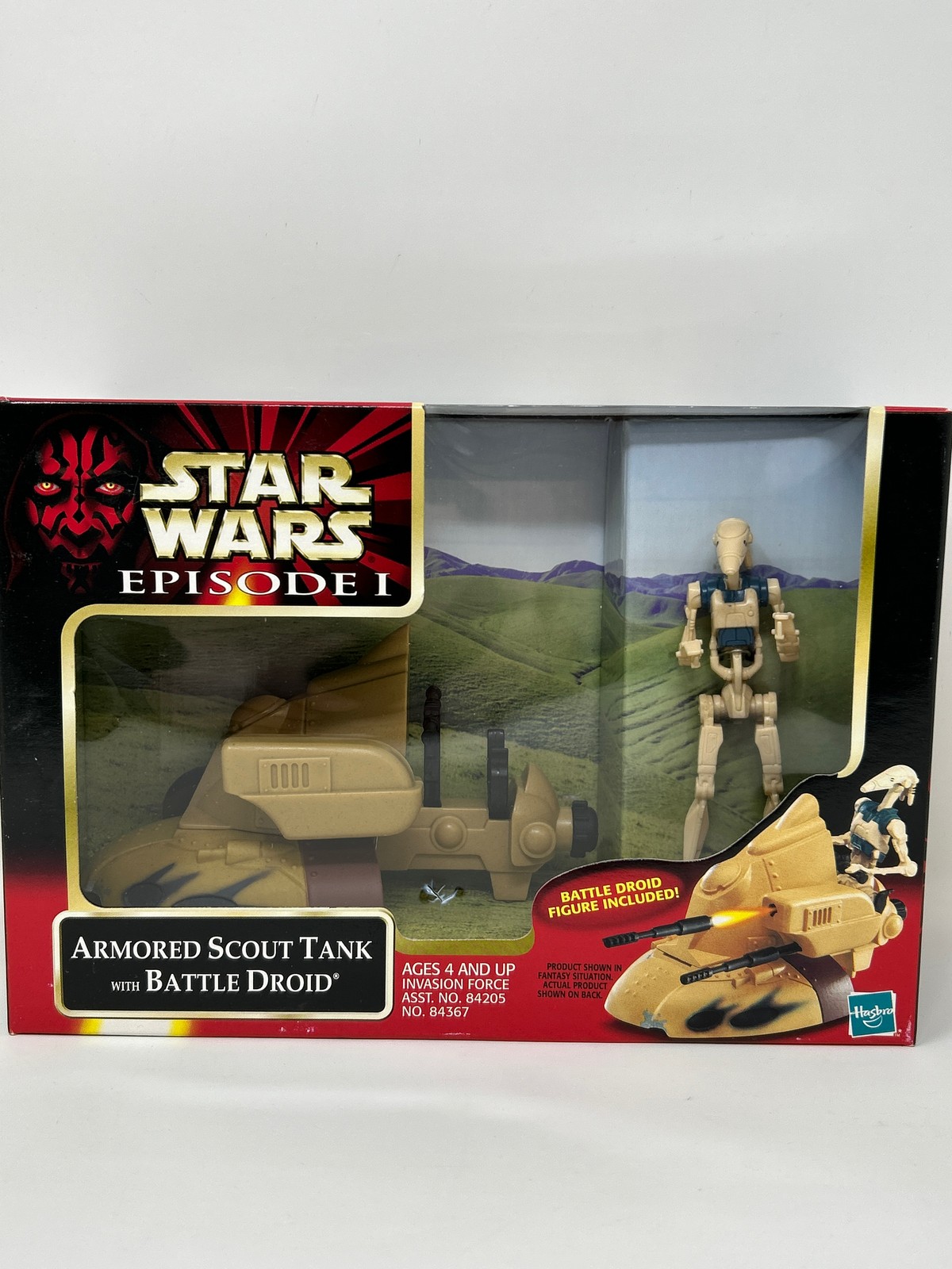 Star Wars Episode 1 Vehicles Armored Scout Tank with Battle 