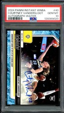 Courtney Vandersloot 2024-25 Panini Instant WNBA Autograph (8/10) #40 PSA 10