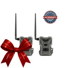 Spypoint Flex M Twin Pack 28 Megapixel Cellular Trail Cameras Hunting