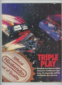 Nintendo Power Vol 37 June 1992 Lemmings w/ UltraBots Poster NES SNES (E)
