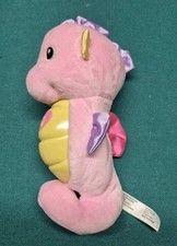 Fisher Price Soothe and Glow Musical Seahorse Pink Baby Toy Plush Working