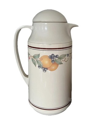Corelle Abundance Thermique 1 Qt Hot/Cold Carafe Thermos Pitcher By Corning