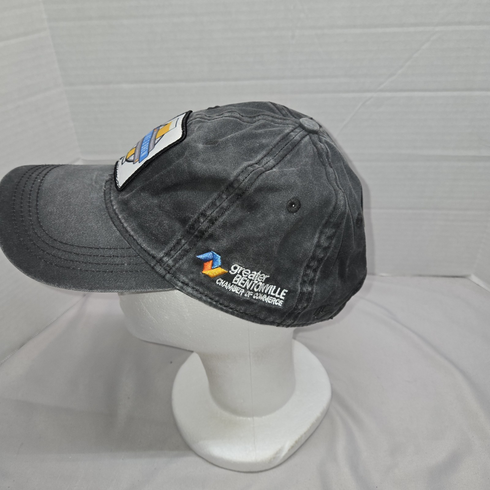 Bike & Brew Patch Hat Adjustable Strapback Euc By… - image 3