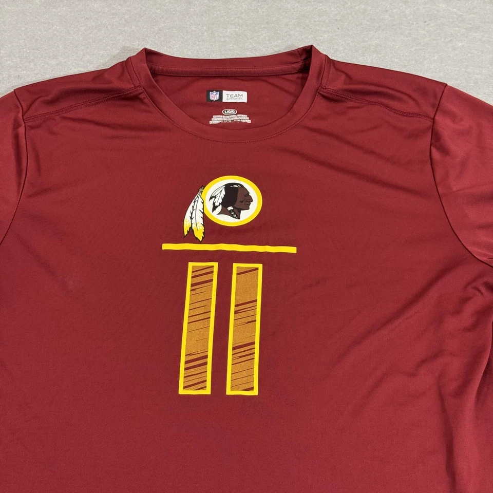 Camisa Washington Redskins Para Hombres Grande NFL Fútbol Jackson 11 NFL Equipo Ropa Foto 3 de 4