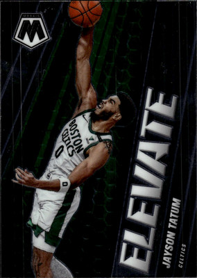 2020-21 Panini Mosaic Elevate #25 Jayson Tatum Boston Celtics