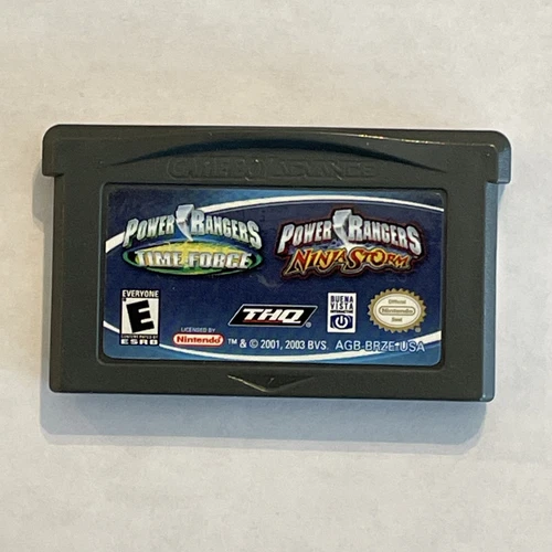 Power Rangers Double Pack: Ninja Storm & Time Force Cartridge Only (GBA)