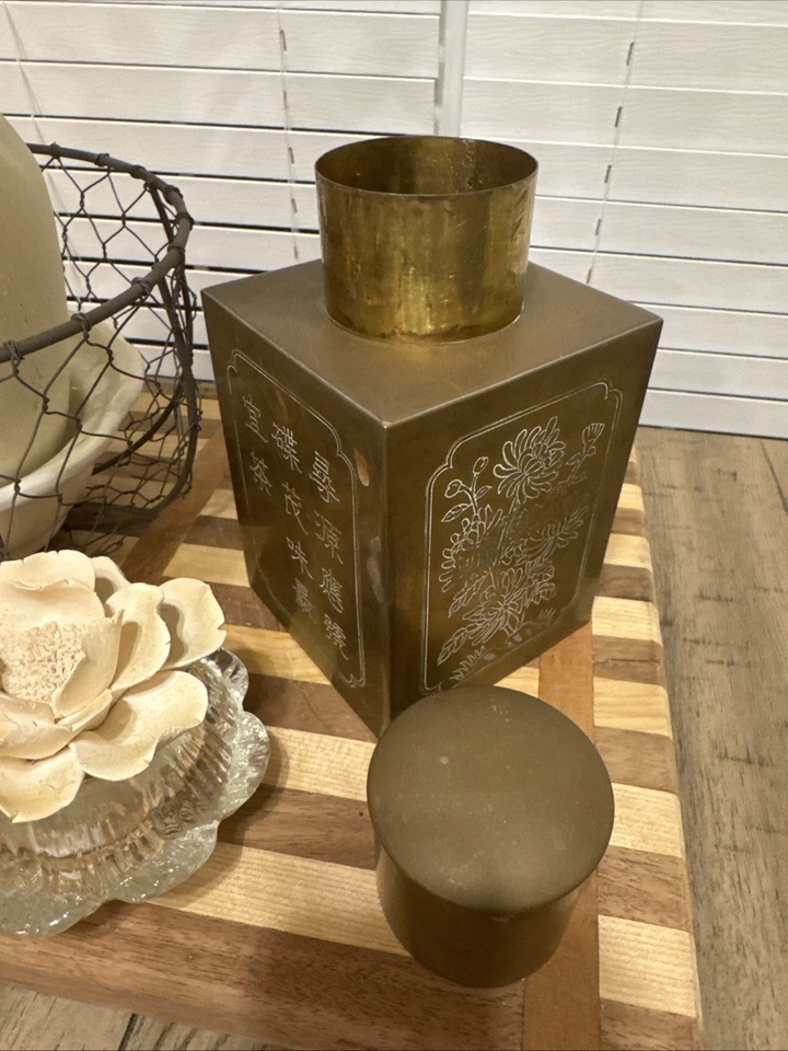 Carrito de té de latón vintage Foto 3 de 3