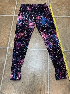 Women's Cute Leggings No Boundaries  Size Medium 7-9. Cutouts Ankle. Star Print