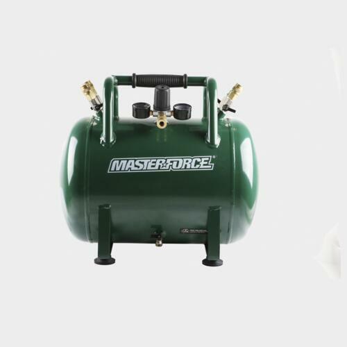 10 Gallon 225 PSI Portable Jobsite Extra Steel Air Storage Tank for Compressor 