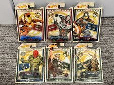 Hot Wheels Marvel Avengers Wal Mart 2018 Exclusive Complete Set of 6