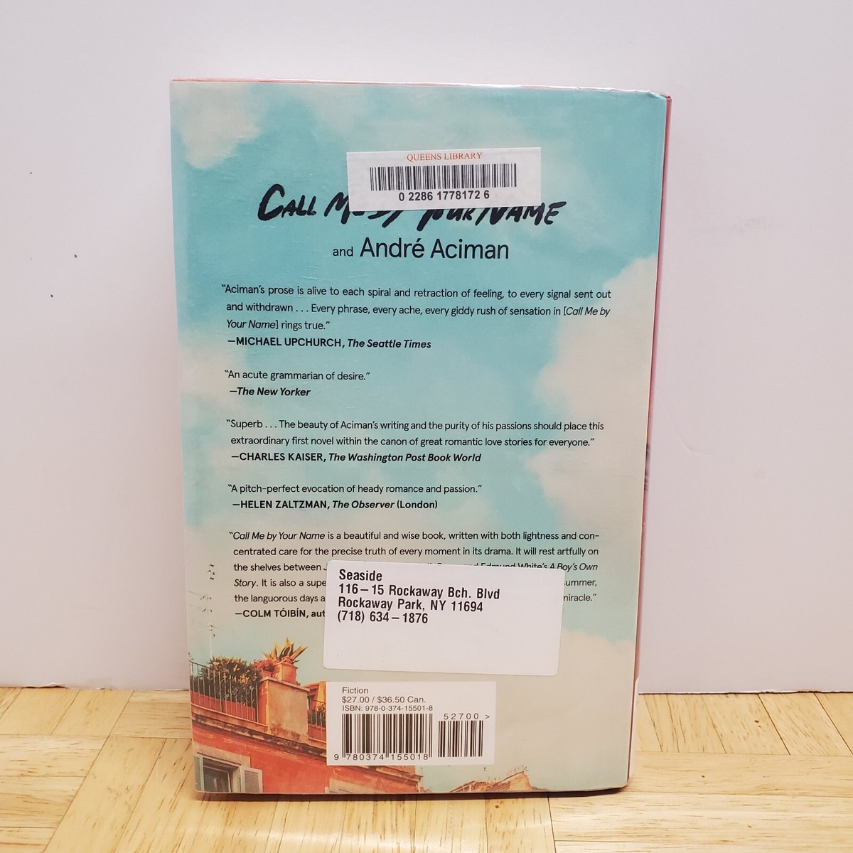 Find Me A Novel by André Aciman (2019, Hardcover) Library