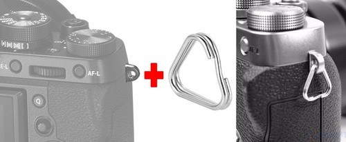 ANELLO TRIANGOLARE CINGHIA TRACOLLA ADATTO PER SONY A7 A7R A7S A7C A7 C A9 A1 - Afbeelding 2 van 7