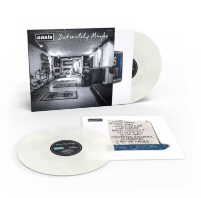 Oasis Definitely Maybe 30th Anniversary Edition Pearl Vinyl
