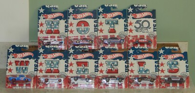 ホットウィール 2018 HW 50TH STARS AND STRIPES 2018 Hot Wheels 🇺🇸 HW STARS & STRIPES 🇺🇸 WALMART