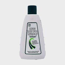 Selsun Suspension OFFICIAL Anti Dandruff Shampoo 2 Pack 120 ml