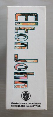 ELTON JOHN Great Box 4CD BOX Limited Booklet Japan | eBay