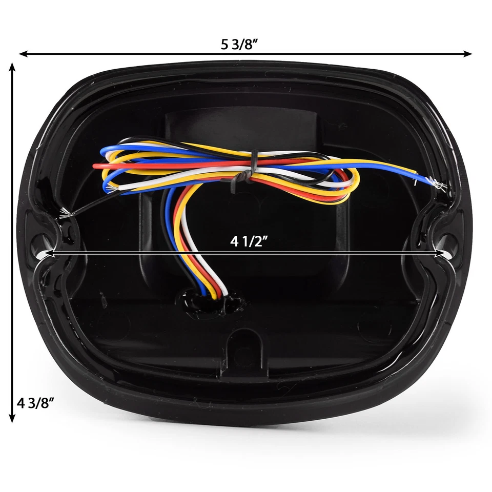 Luz trasera de freno de humo para Harley Davidson Heritage Softail FLST 2006 Foto 4 de 4