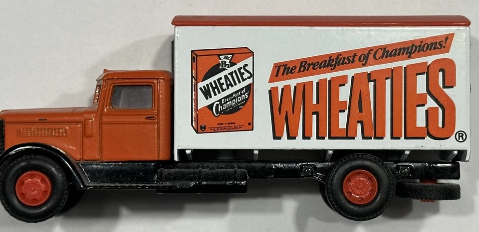 AHL # 3013  Peterbilt 260 Wheaties Delivery Truck DieCast Metal 1:64 Scale EUC - Image 3 of 4