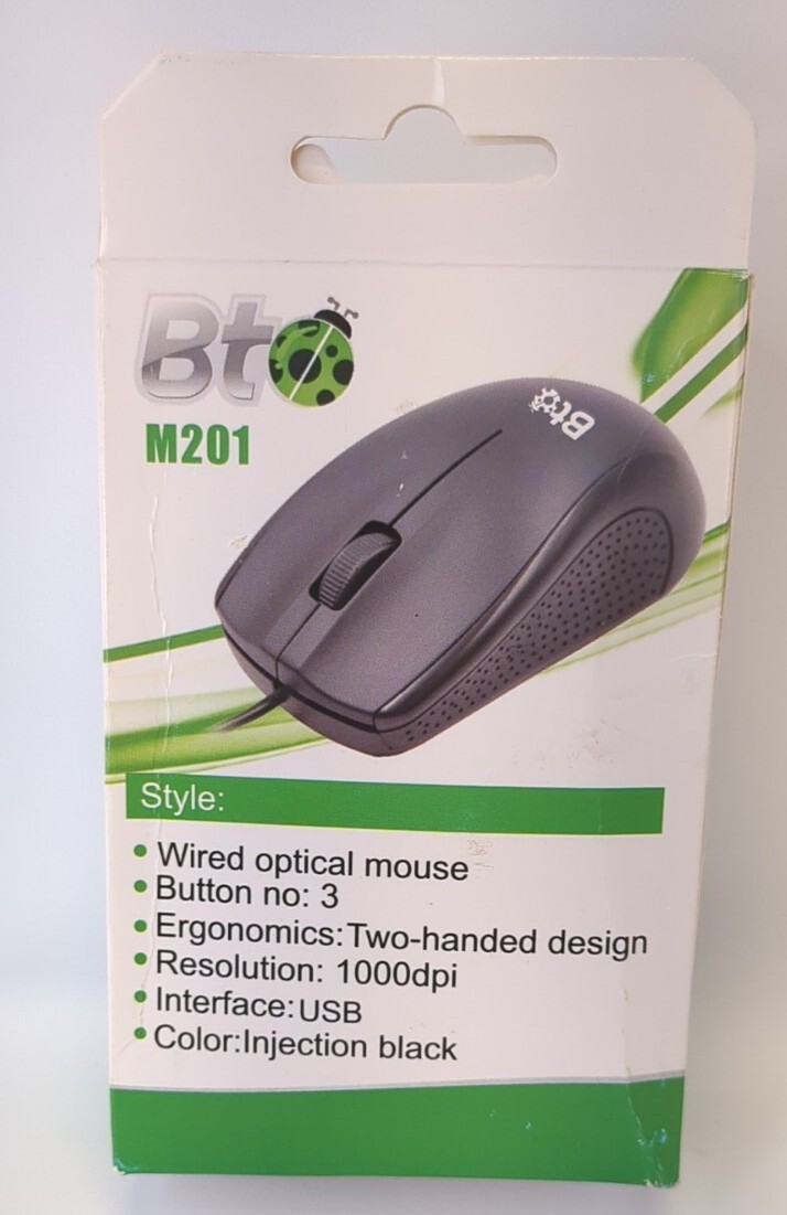 M201 Optical Mouse BT Wired