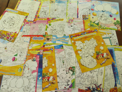 Diddl coloring page CHOICE from cheese sheet or Diddl magazine rare