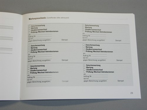 NEU Porsche 911 Carrera GT3 Turbo 997 987 Serviceheft Pflegepass Checkheft - Bild 7 von 9