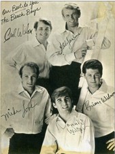 THE BEACH BOYS Signed