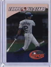 2006 Topps 2K Sports All-Stars #10 ALFONSO SORIANO 2K6 MLB TEXAS RANGERS ID3