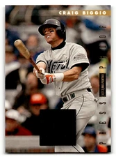 1996 Donruss Press Proofs #472 Craig Biggio NM Near Mint Astros ID:58498