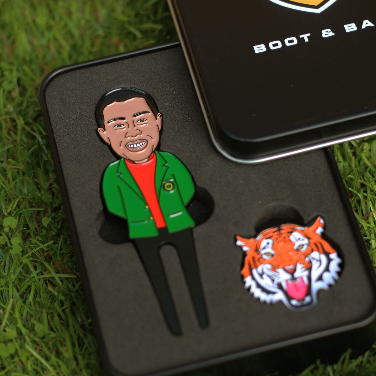 Outil Divot En Bois Pour Golf - Modèle Tiger - Marque Nike - Rare Et Neuf