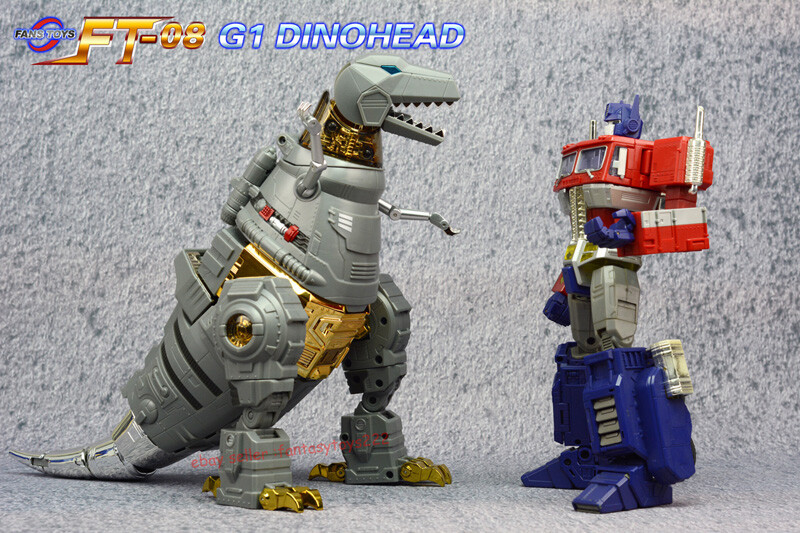 FansToys FT-08 Grinder FT08 Grimlock Dino G1 Figure Accessories In