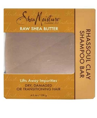 Shea Moisture Raw Shea Butter Rhassoul Clay Shampoo Bar