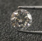 GIA loose certified .73ct SI2 K Faint Brown round brilliant diamond estate  — photo 2